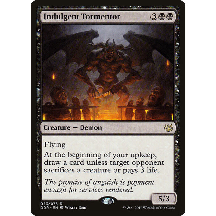 Magic: The Gathering Indulgent Tormentor (053) Moderately Played