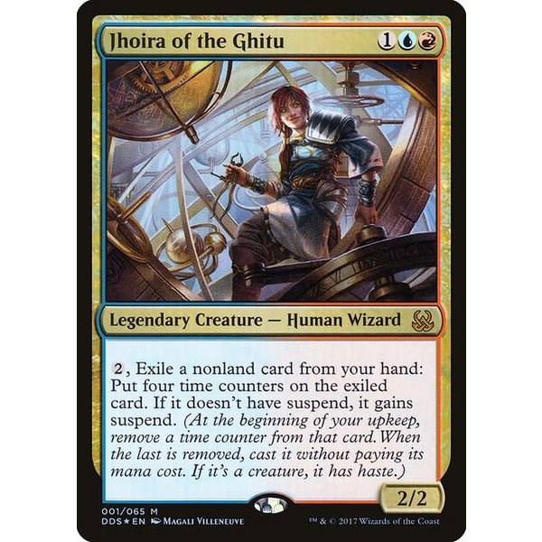 Magic: The Gathering Jhoira of the Ghitu (001) Lightly Played Foil