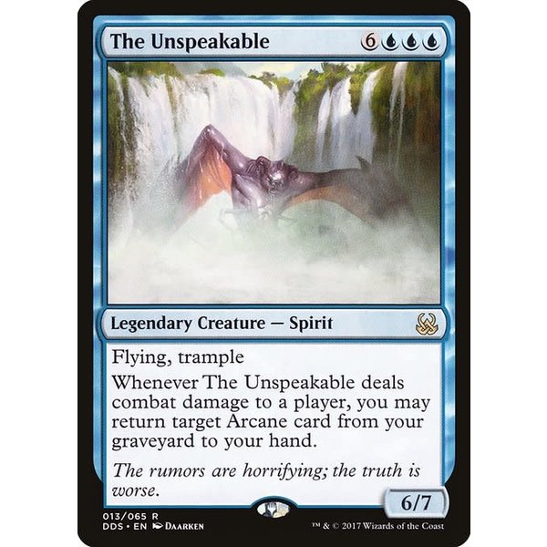 Magic: The Gathering The Unspeakable (013) Lightly Played
