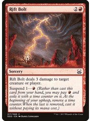 Magic: The Gathering Rift Bolt (017) Moderately Played