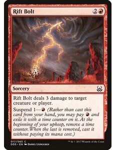Magic: The Gathering Rift Bolt (017) Moderately Played