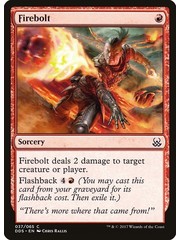 Magic: The Gathering Firebolt (037) Moderately Played