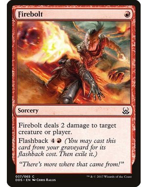 Magic: The Gathering Firebolt (037) Moderately Played