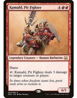 Magic: The Gathering Kamahl, Pit Fighter (039) Moderately Played