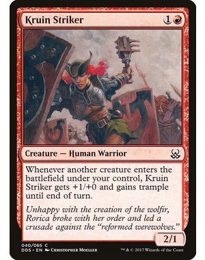 Magic: The Gathering Kruin Striker (040) Moderately Played