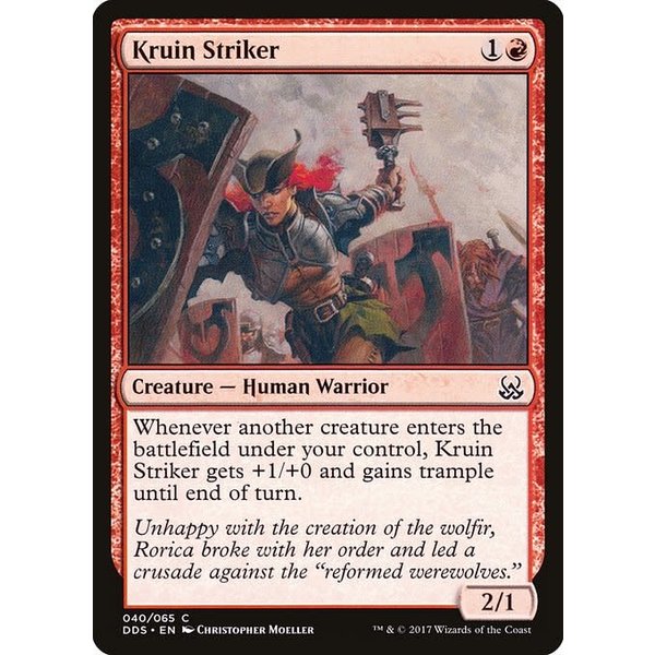 Magic: The Gathering Kruin Striker (040) Moderately Played