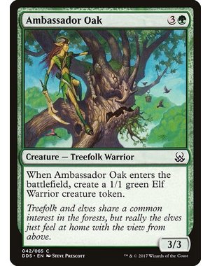 Magic: The Gathering Ambassador Oak (042) Moderately Played