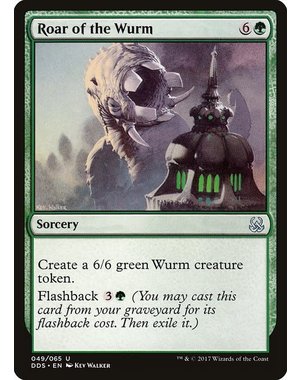 Magic: The Gathering Roar of the Wurm (049) Moderately Played