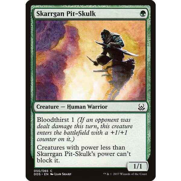 Magic: The Gathering Skarrgan Pit-Skulk (050) Moderately Played