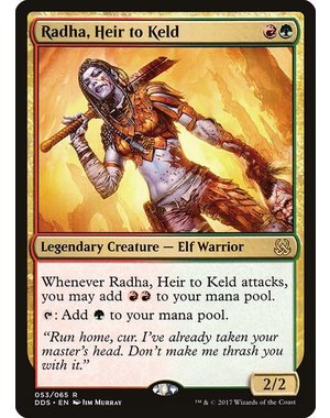 Magic: The Gathering Radha, Heir to Keld (053) Moderately Played