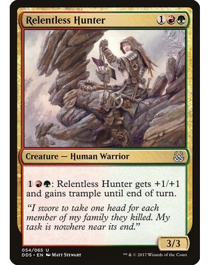 Magic: The Gathering Relentless Hunter (054) Moderately Played