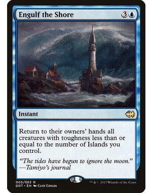 Magic: The Gathering Engulf the Shore (005) Moderately Played