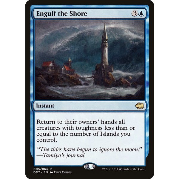 Magic: The Gathering Engulf the Shore (005) Moderately Played