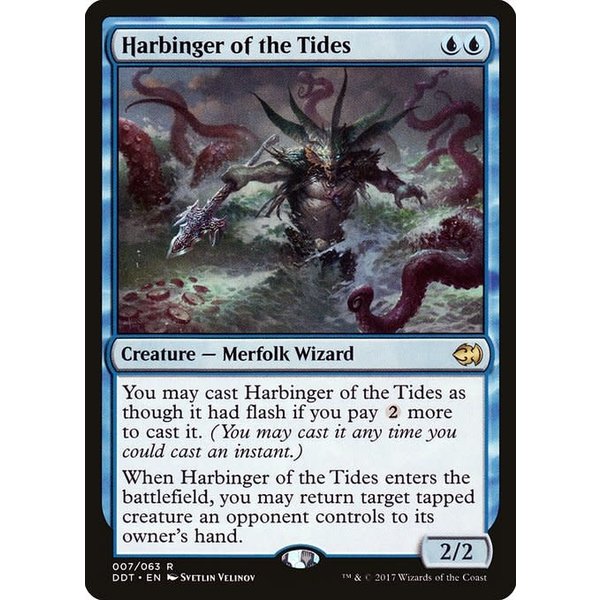 Magic: The Gathering Harbinger of the Tides (007) Moderately Played