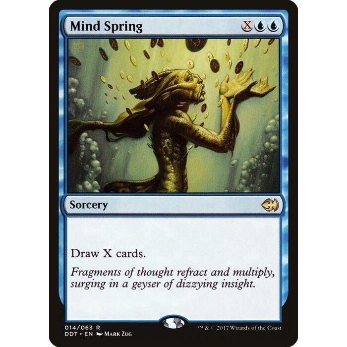Magic: The Gathering Mind Spring (014) Moderately Played