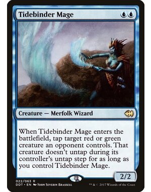 Magic: The Gathering Tidebinder Mage (022) Lightly Played