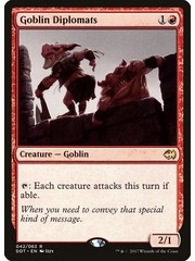 Magic: The Gathering Goblin Diplomats (042) Moderately Played