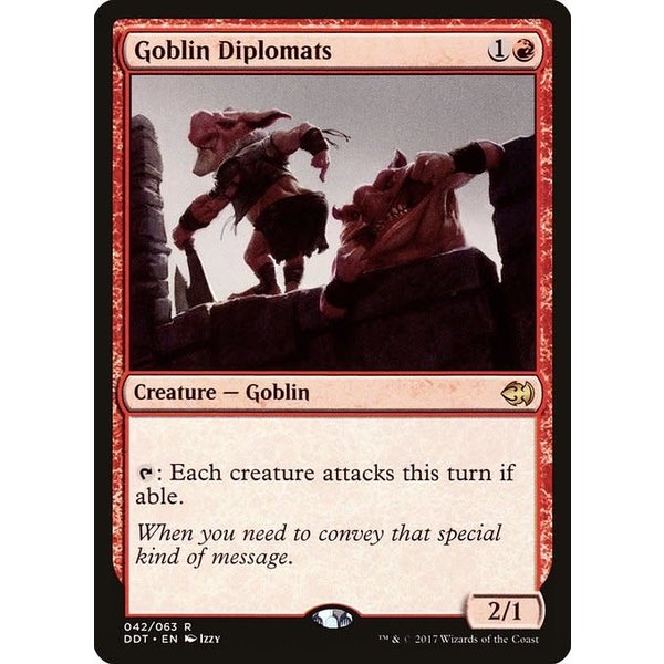 Magic: The Gathering Goblin Diplomats (042) Moderately Played
