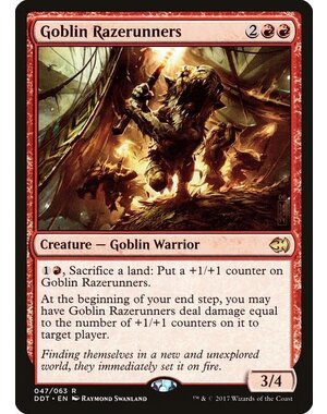 Magic: The Gathering Goblin Razerunners (047) Moderately Played