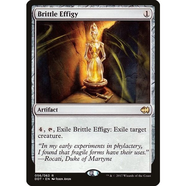 Magic: The Gathering Brittle Effigy (056) Moderately Played