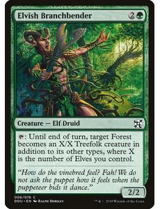 Magic: The Gathering Elvish Branchbender (006) Lightly Played