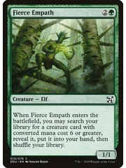 Magic: The Gathering Fierce Empath (010) Lightly Played