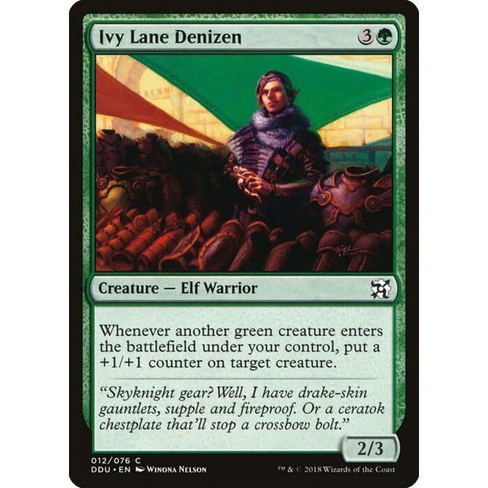 Magic: The Gathering Ivy Lane Denizen (012) Moderately Played