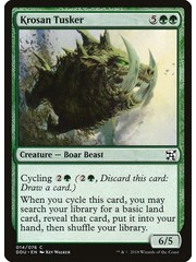 Magic: The Gathering Krosan Tusker (014) Moderately Played