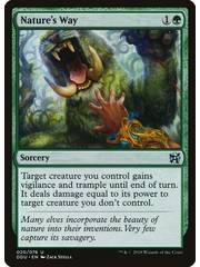 Magic: The Gathering Nature's Way (020) Moderately Played