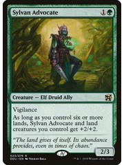 Magic: The Gathering Sylvan Advocate (023) Moderately Played