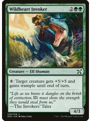 Magic: The Gathering Wildheart Invoker (026) Moderately Played