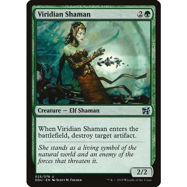 Magic: The Gathering Viridian Shaman (025) Lightly Played