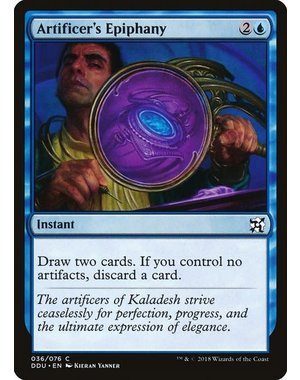 Magic: The Gathering Artificer's Epiphany (036) Heavily Played