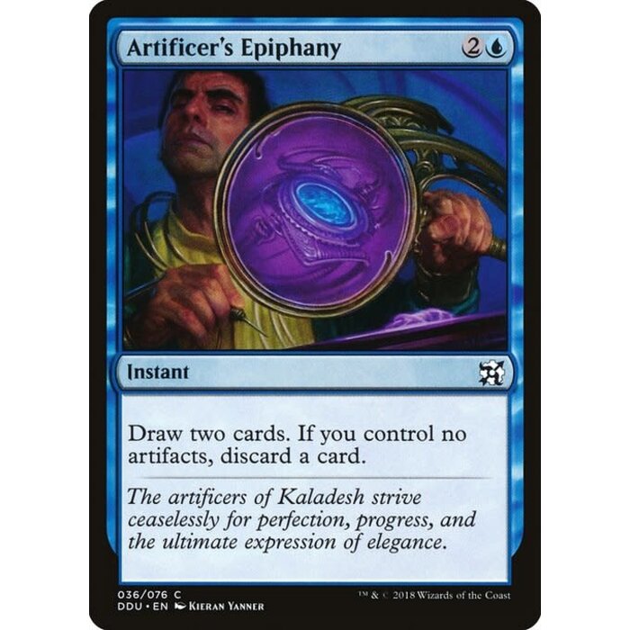 Magic: The Gathering Artificer's Epiphany (036) Heavily Played