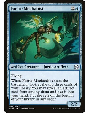 Magic: The Gathering Faerie Mechanist (038) Lightly Played
