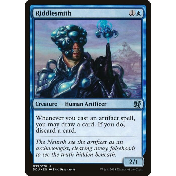 Magic: The Gathering Riddlesmith (039) Moderately Played