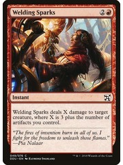 Magic: The Gathering Welding Sparks (049) Moderately Played