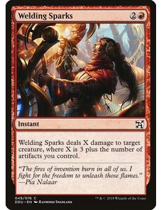 Magic: The Gathering Welding Sparks (049) Moderately Played