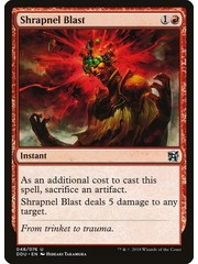 Magic: The Gathering Shrapnel Blast (048) Moderately Played