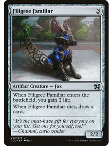 Magic: The Gathering Filigree Familiar (053) Moderately Played