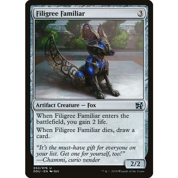 Magic: The Gathering Filigree Familiar (053) Moderately Played