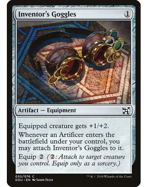 Magic: The Gathering Inventor's Goggles (055) Moderately Played