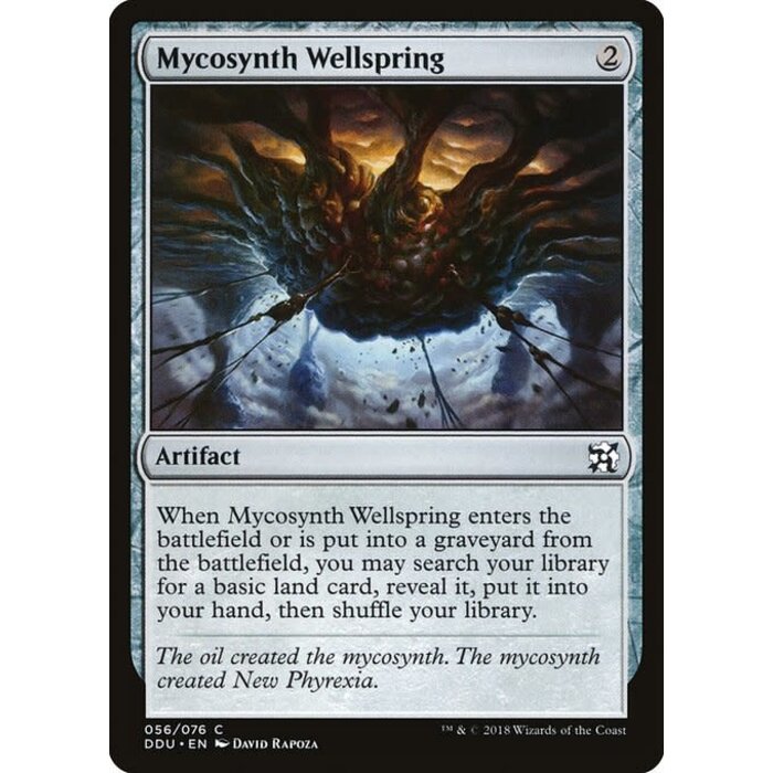 Magic: The Gathering Mycosynth Wellspring (056) Moderately Played