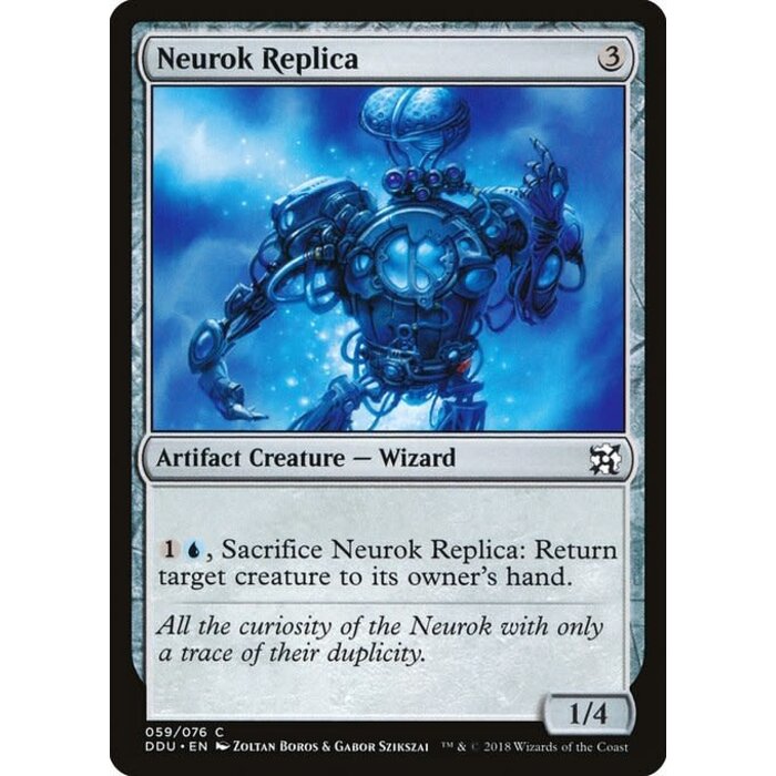 Magic: The Gathering Neurok Replica (059) Moderately Played