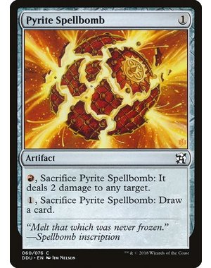 Magic: The Gathering Pyrite Spellbomb (060) Moderately Played