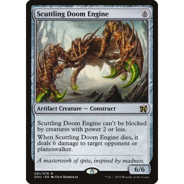 Magic: The Gathering Scuttling Doom Engine (061) Lightly Played