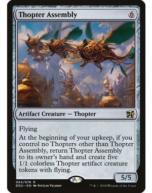 Magic: The Gathering Thopter Assembly (063) Lightly Played