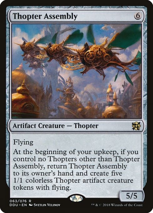 thopter cards mtg Foundry Print Unearth only as a sorcery.) All 17 Thopters in Magic