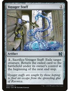 Magic: The Gathering Voyager Staff (064) Moderately Played