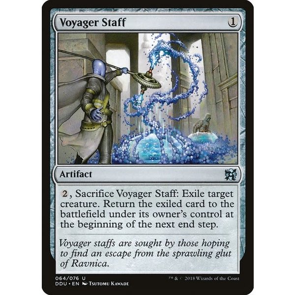 Magic: The Gathering Voyager Staff (064) Moderately Played